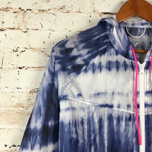 American Eagle hoodie windbreaker jacket - Picture 3 of 8